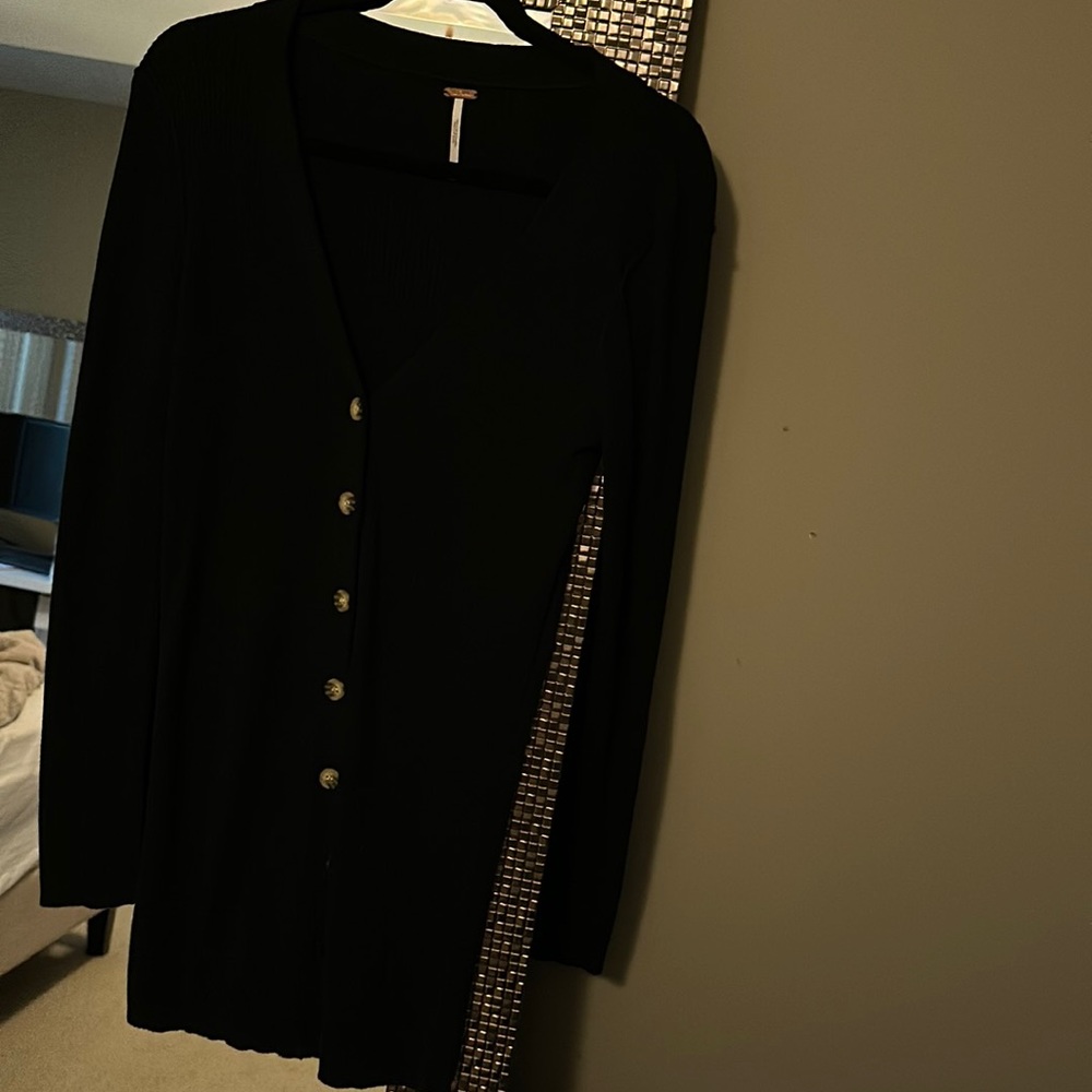 Never worn Free People long cardigan